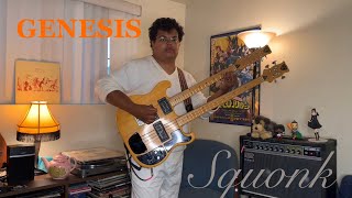 Genesis - Squonk (Seconds Out) {Doubleneck 12 String & Bass Cover} with Shergold Custom Double