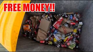 Come with me to Dumpster Dive and Cash in my Containers!