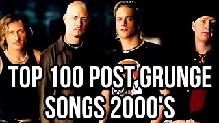 TOP 100 POST GRUNGE 2000's