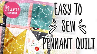 Easy Sew Pennant Patchwork Pattern