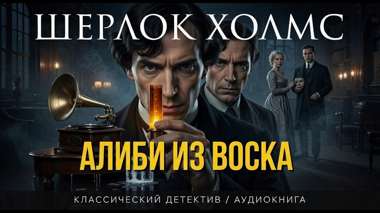 Шерлок Холмс: АЛИБИ ИЗ ВОСКА | Новое дело (Аудиокнига)