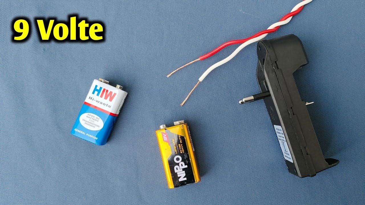 9 Volt Battery Ko Charge Kaise Kare | Kya 9 Volt Ki Battery Charge Ho Sakti Hai