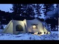 Living Off-Grid in a Tent w/ Wood Stove: Adding a "Garage Work Room" to my Winter Shelter