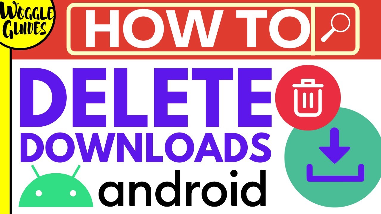 How to delete downloads on Android - YouTube