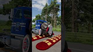 Heavy Trucks Vs Double Speed Bumps Beamng.drive