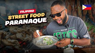 FILIPINO STREET FOOD 🇵🇭 | 5 EXTREME FOODS You Have to Try in PARANAQUE - BEST Filipino Food!!