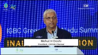 Full Green Transformation in Real Estate: Mehul H. Doshi at IGBC Green Tamil Nadu Summit 2026 News