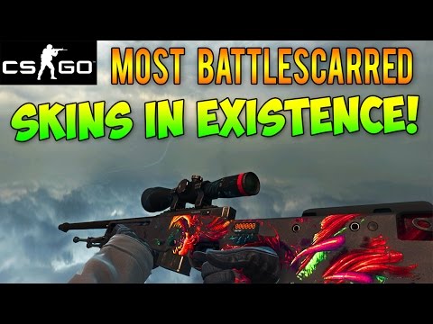 CS GO - The Most Battle-Scarred Skins in Existence! High Float Rare CSGO Skins