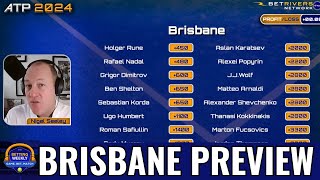 2024 ATP Brisbane Preview - Game, Bet, Match Tennis Podcast
