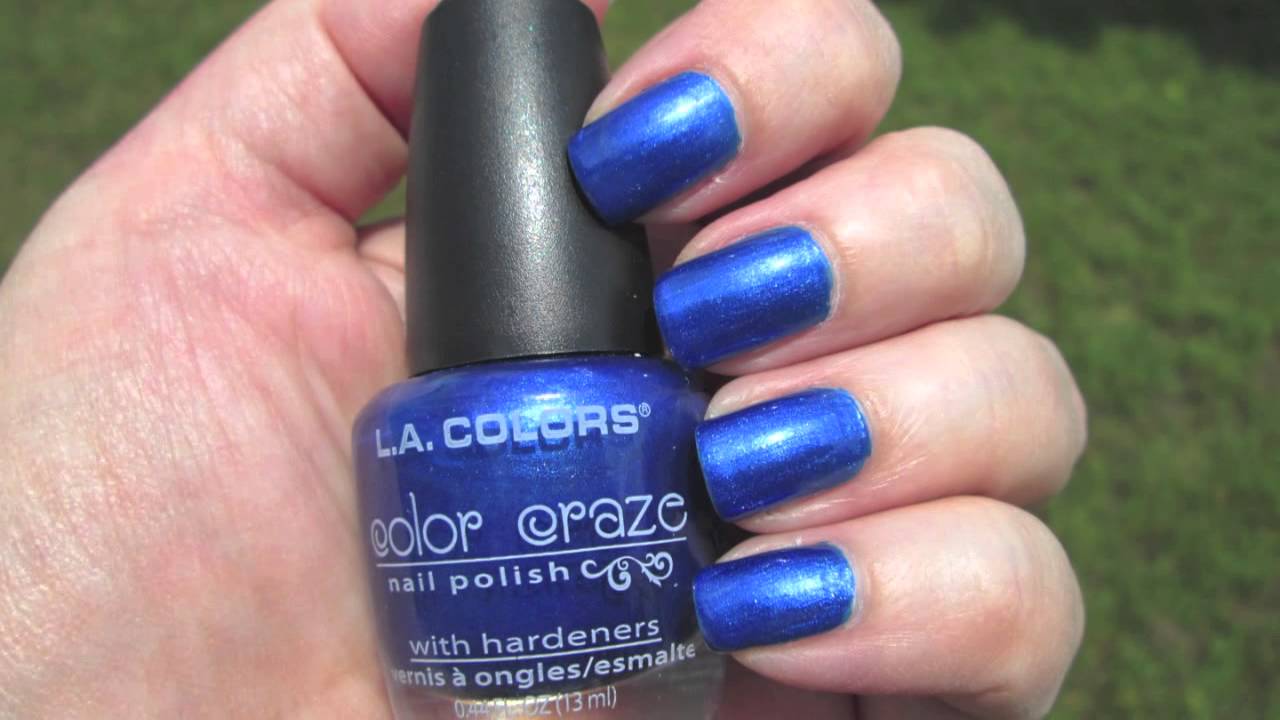 LA COLORS WIRED NAIL POLISH