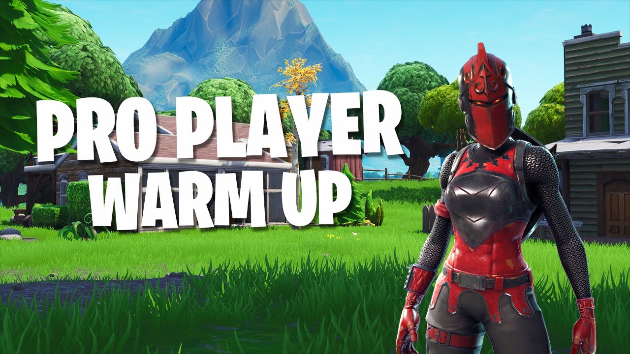 BEST Fortnite Warm Up Tutorial  Edit/Aim Courses  How to Warm Up Like 