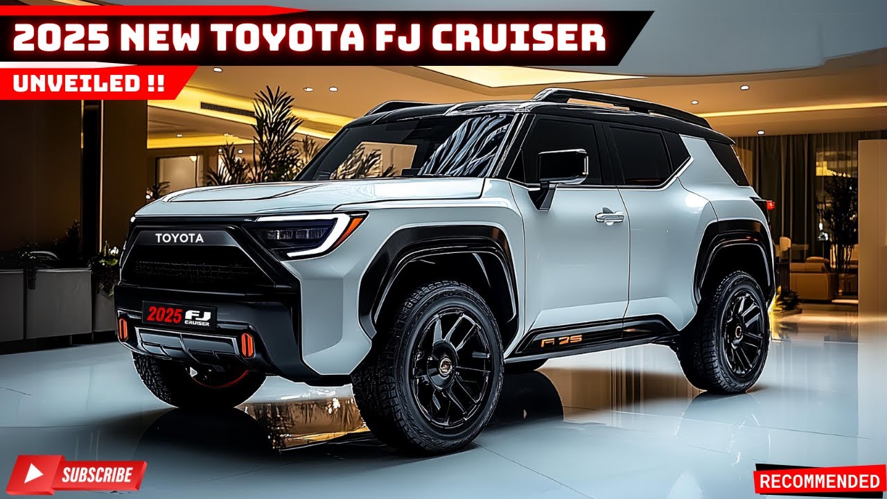 New 2025 Toyota FJ Cruiser: The Legend Returns - Unveiling the Ultimate ...