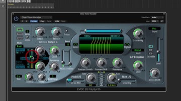 Logic Pro X Tips 51 - EVOC 20 PS Vocoder Basics