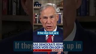 Greg Abbott Calls Democrats Fleeing Texas Most Un-Texan Thing
