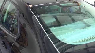 Saab 9-3 -  How To Replace Rear Window Trim