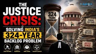 Can AI Fix India’s 324-Year Court Backlog? ⚖️ | #legaltech #odr