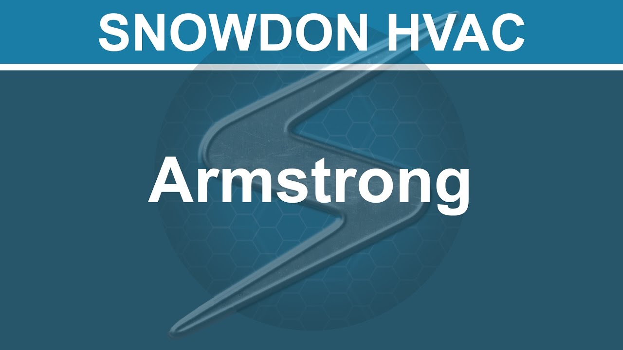 Armstrong Distributor In Canada Snowdon HVAC YouTube