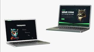🚀 Meme Coin React Website Template - Crypto Made Easy ⚡💰 | Ready to use templates