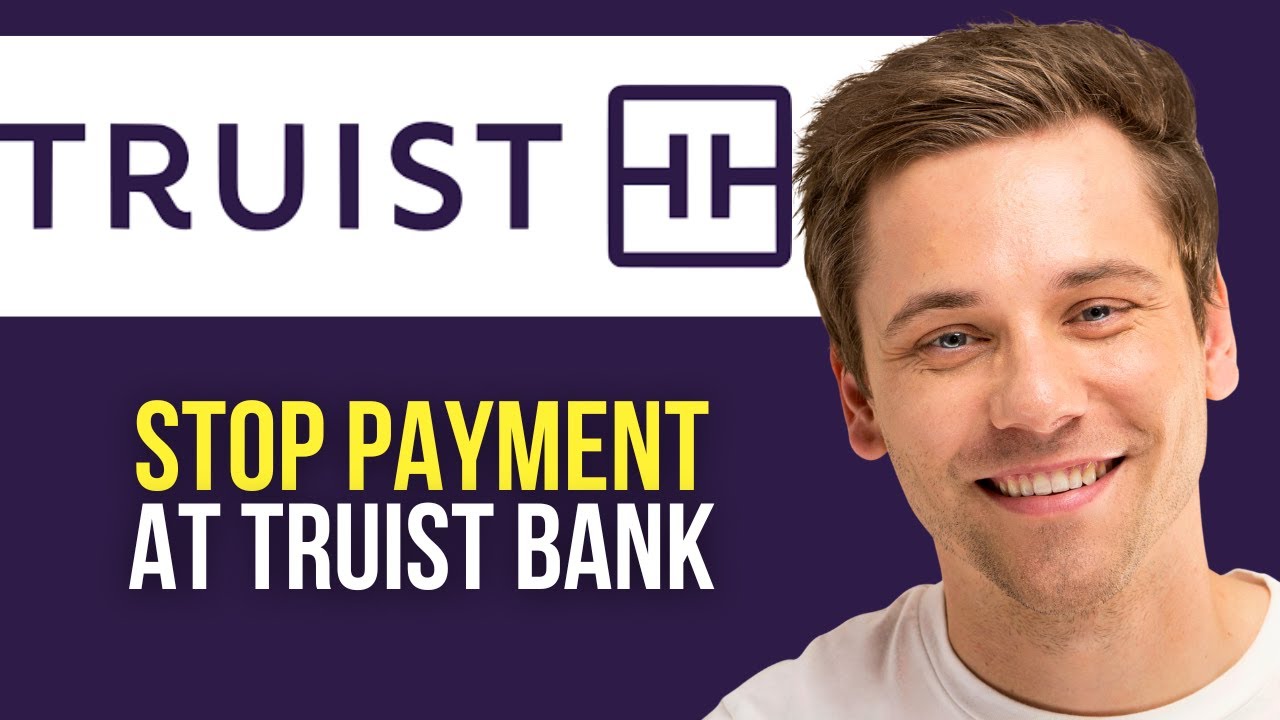 Как остановить платеж по чеку в банке Truist