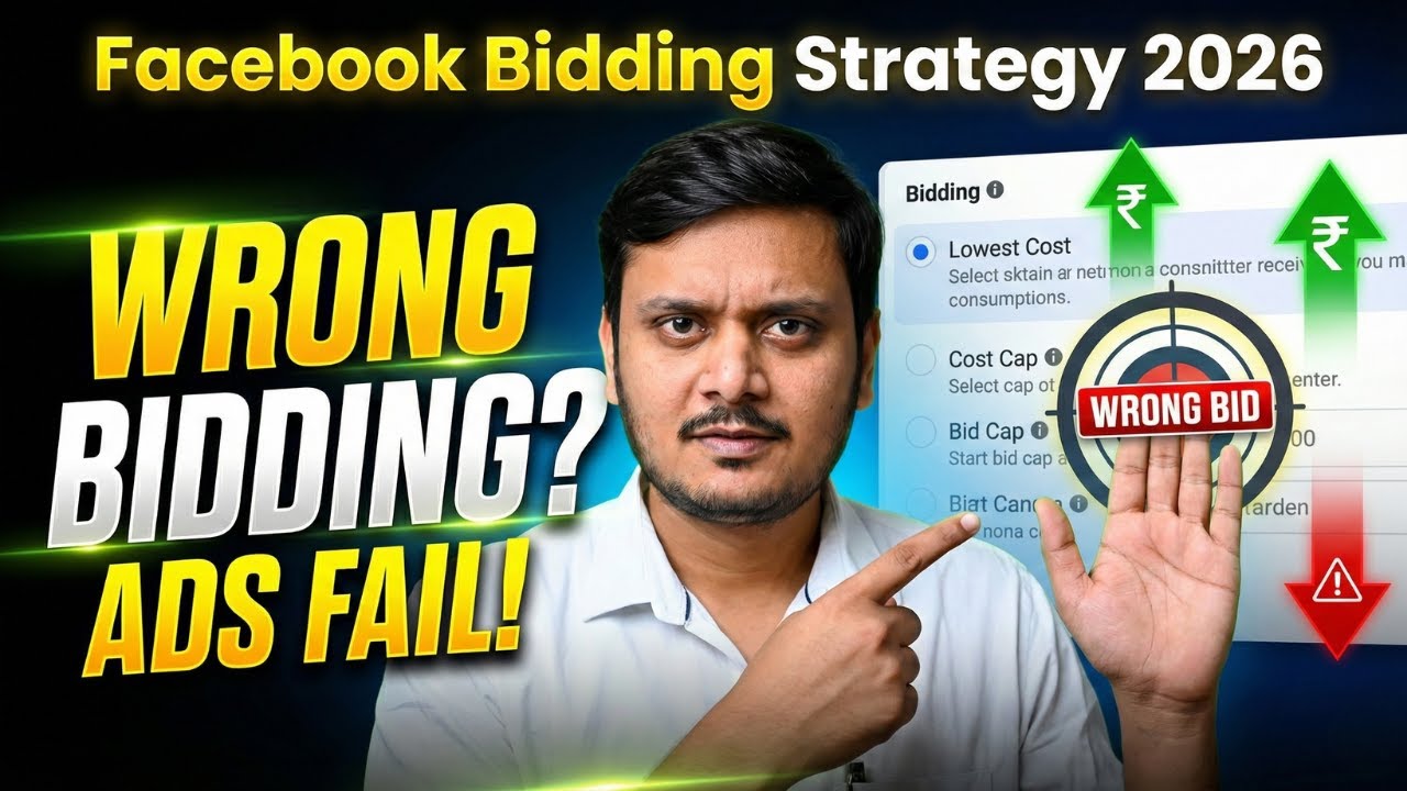 Facebook Ads Bidding Strategy Explained | Stop Wasting Money (2026 Guide)