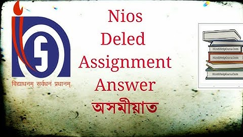 How to write assignment II course 502 d el ed on n