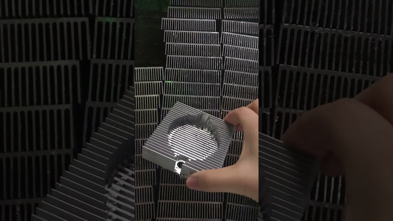CNC Extruded Aluminum Heat Sink | Wellste