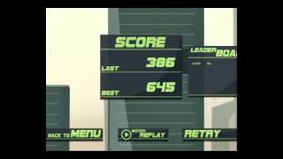 Stickman : Roof Runner - [iOS] Gameplay screenshot 3
