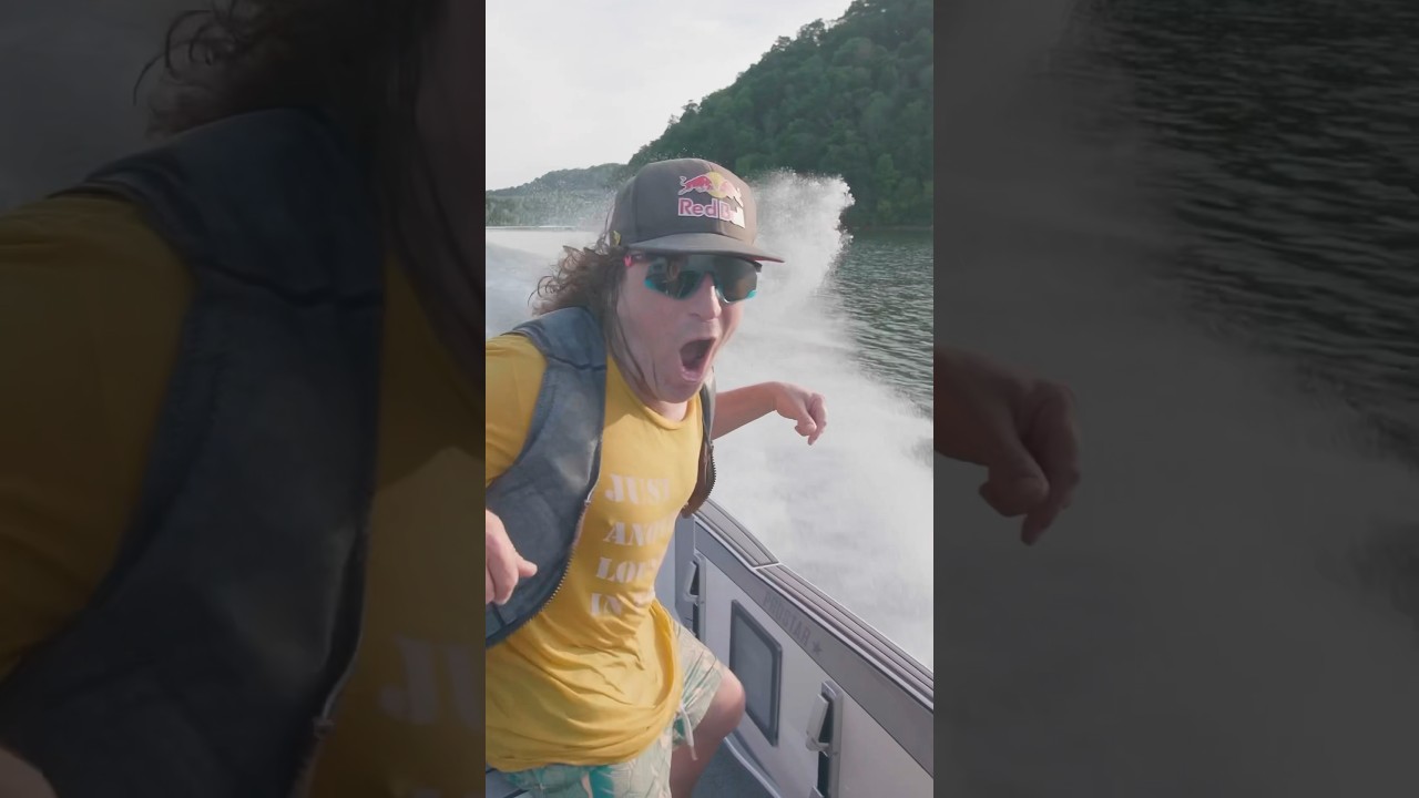 Waterskiing Without Waterskis 😳