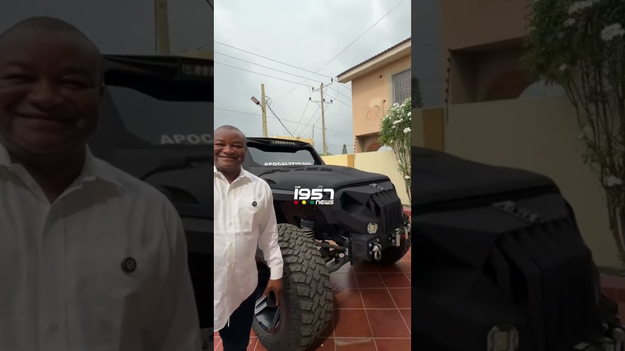 Хассан Аярига замечен в своем недавно приобретенном Jeep Apocalypse Hellfire 6×6 2025 года.