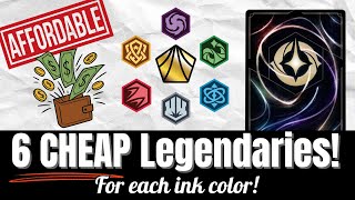 6 Underrated CHEAP Legendary Lorcana Cards With Meta Potential!