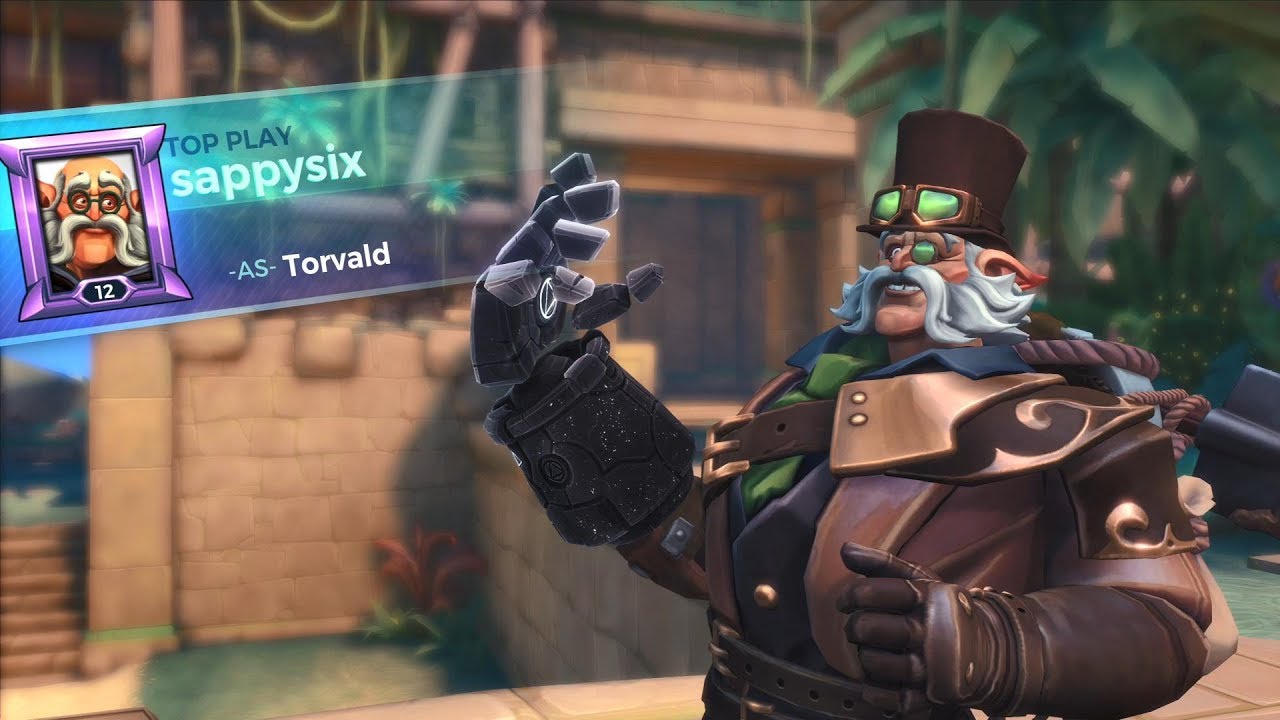 Paladins Top Play: Torvald on Frog Isle (You know what happens) - YouTube