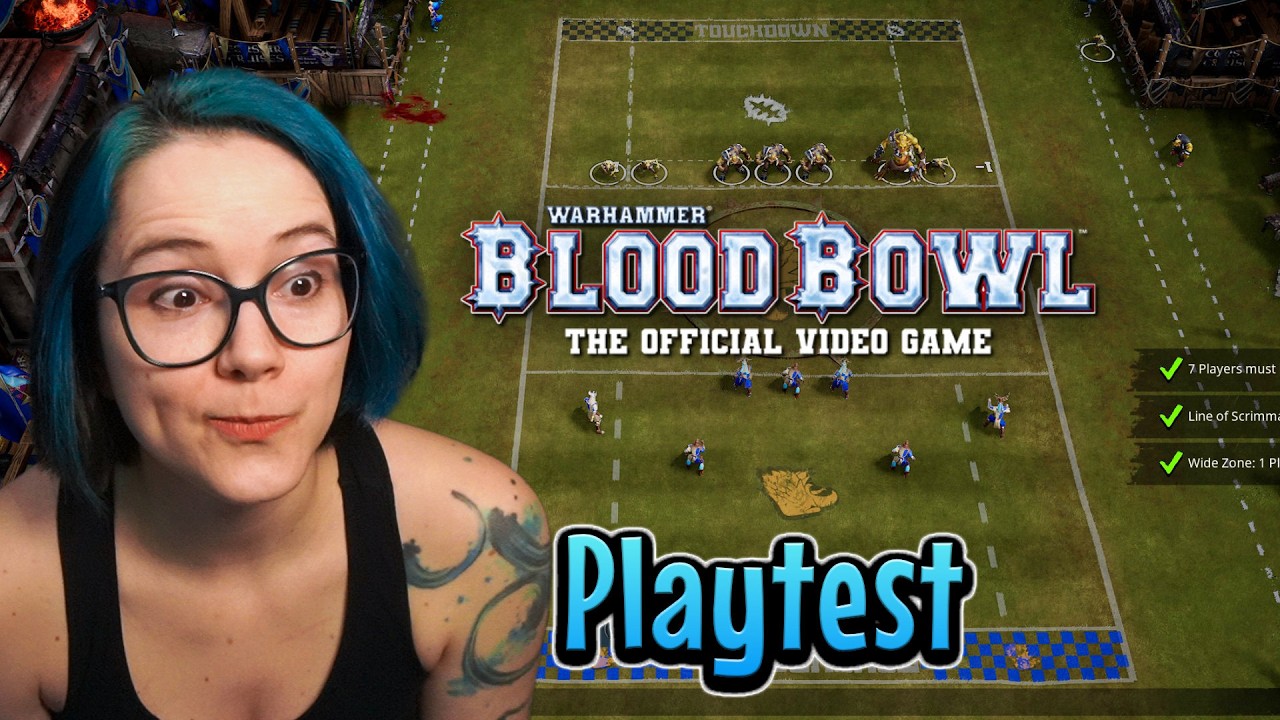 Early Look at Warhammer Blood Bowl Playtest