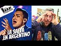 Español Reacciona por primera vez a La Voz ARGENTINA/Ignacio Sagalá - “La Saeta”/Cosas de Rafa