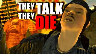 Fallout New Vegas, but I kill every NPC that interacts with me