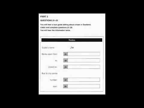 Video Luyện Thi Cambridge KET: Listening A2, KET 1, Test 2,... - YouTube