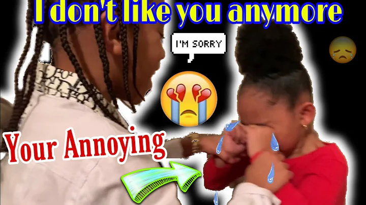 I DONT WANNA BE YOUR BEST FRIEND ANYMORE PRANK 😱 (SHE CRIED)