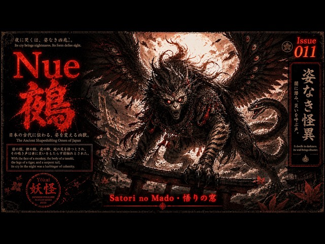 BASSKERVILLE ぬえ　ヌエ　NUE 鵺 NUE (鵺) ・ 1 Hour Eerie Japanese Music ・ Ambience Inspired by