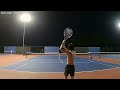 Tennis night with the Tennis_Man. Fun Time! part1 06-02-2026