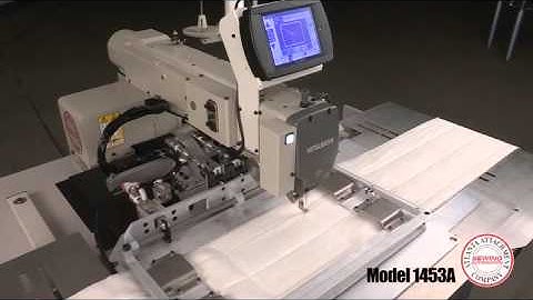Semi-Automatic Border Label Tacker - Model 1453A (Video)