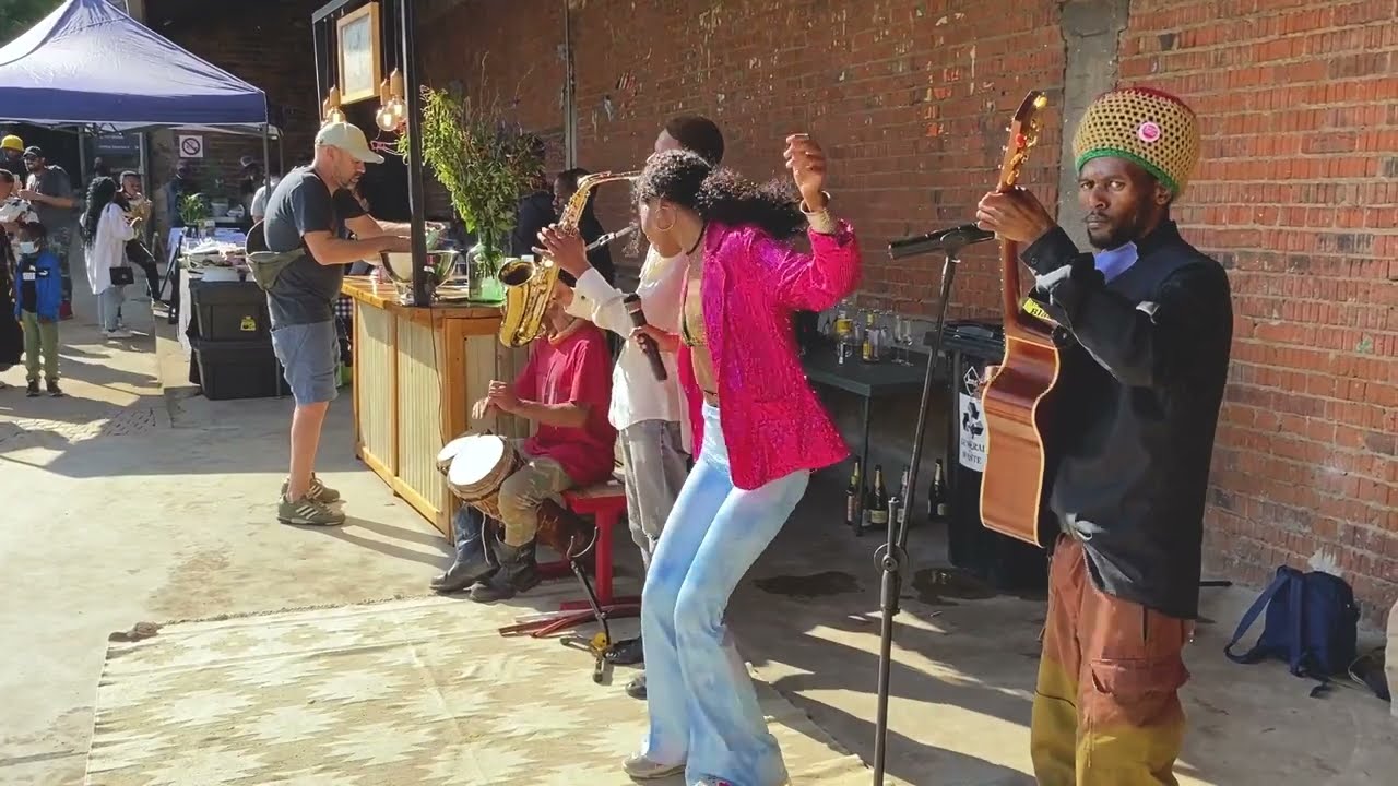 Shape of You エドシーラン | リアーナ Love on the Brain African Street Busking (Azuri Street Symphony)