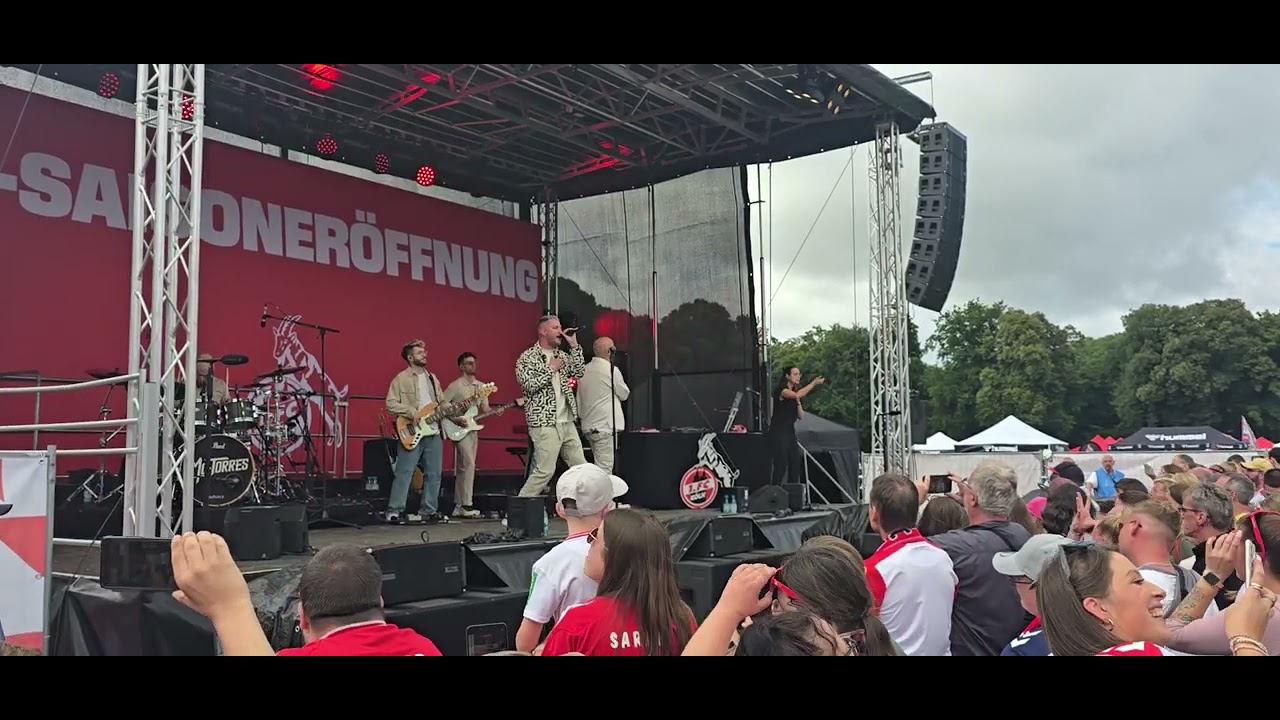 Mo-Torres live bei der FC Saisoneröffnung 2025