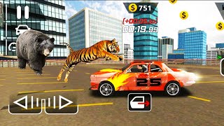 Impossible Car Driving Simulator - Stunt Ramp Shams Car Hit #5 - Best Gameplay (Android iOS) screenshot 3