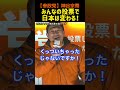 【みんなの投票で日本は変わる！】国民が動けば日本が変わる#参政党