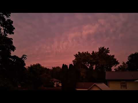 Pink Skies in the East...October 1st 2026 6:48 pm