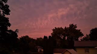 Pink Skies in the East...October 1st 2026 6:48 pm