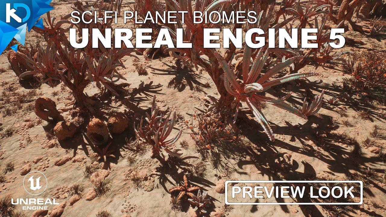 Sci-Fi Planet Biomes - (Work in Progress) Unreal Engine 5 1/9/2023 ...