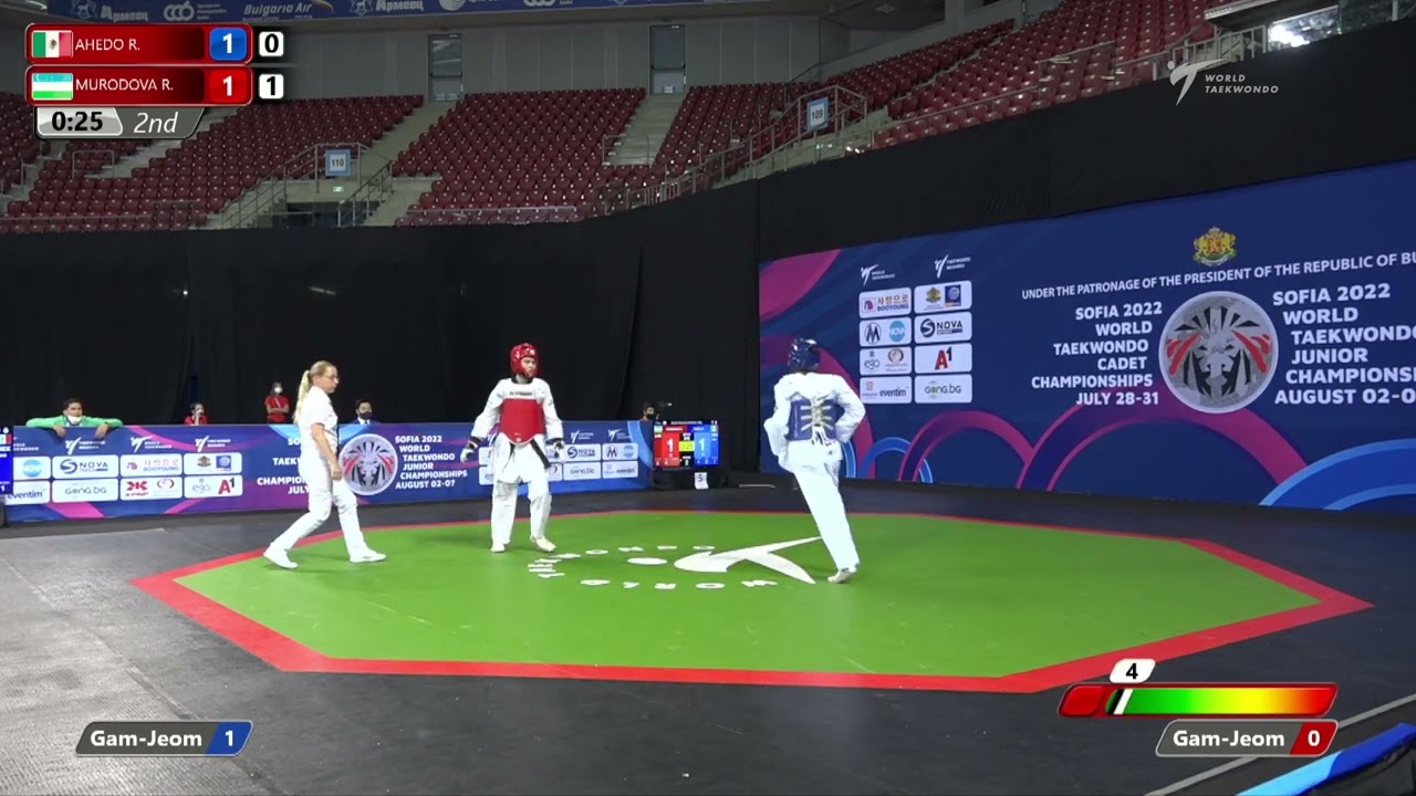 516 Quarter final Women +68kg MEX AHEDO R  UZB MURODOVA R