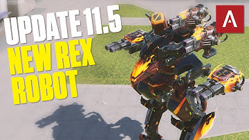 War Robots - Nieuwe Robot Rex met nieuwe zuurgeweren ontgrendeld!