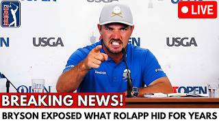 PGA Tour BOMBSHELL: Bryson DeChambeau Exposes Brian Rolapp During a Closed-Door Meeting