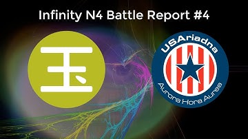 Infinity N4 battle report #4. USAriadna vs Yu Jing: Firefight EXTREME mode